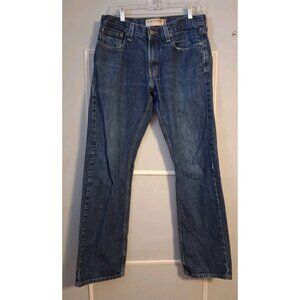 Levi's 514 Jeans Men's 32 x 32 Slim Straight Fit Blue Medium Wash Denim